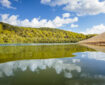 Landscape view of Lake Wabby